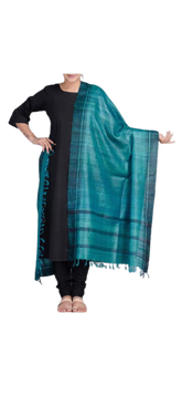 Tussar Ghicha Silk Dupatta SADAF