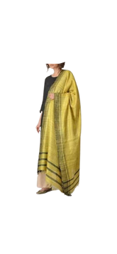 Tussar Ghicha Silk Dupatta SADAF