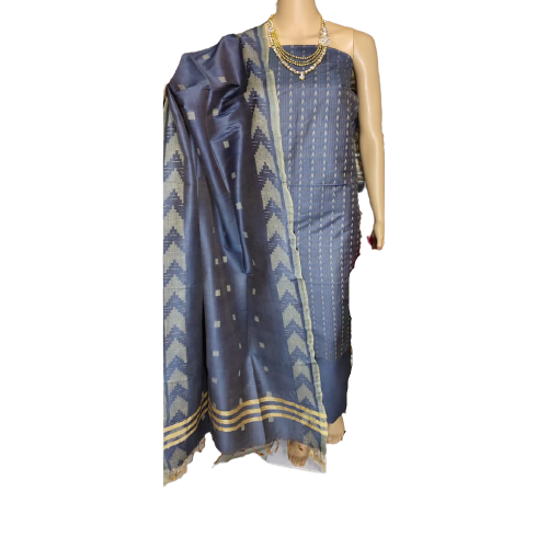 Soft Silk Suit M J HANDLOOM