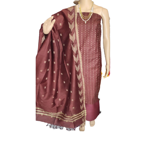 Soft Silk Suit M J HANDLOOM