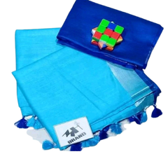 Khadi Linen Saree M J HANDLOOM