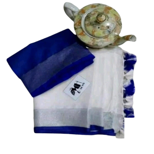 Khadi Linen Saree M J HANDLOOM