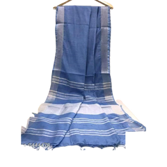 Khadi Linen Saree M J HANDLOOM