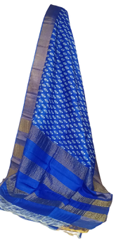 Pure Tussar Silk print saree