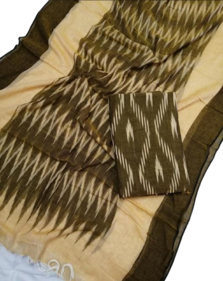 Ikkat Cotton Suit RAMAN