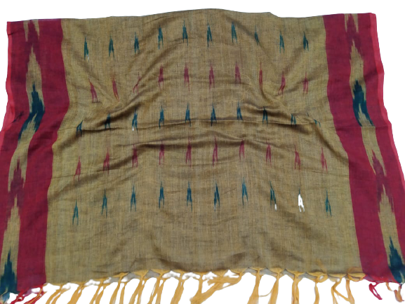 Ikkat Cotton Dupatta RAMAN