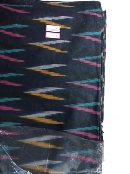Ikkat Cotton Fabric RAMAN