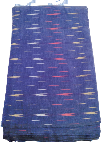 Ikkat Cotton Fabric RAMAN
