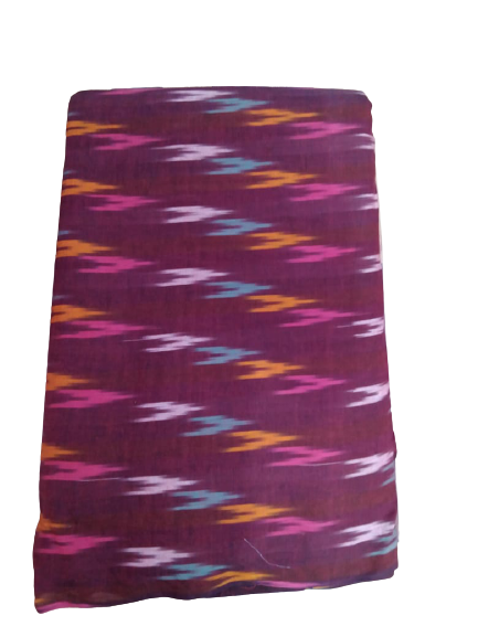 Ikkat Cotton Fabric RAMAN