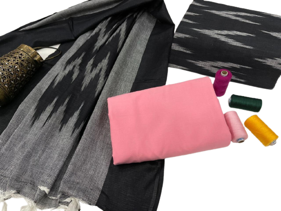 Ikkat Cotton Suit RAMAN