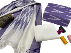 Ikkat Cotton Suit RAMAN