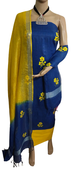 Pure Linen Suit M J HANDLOOM