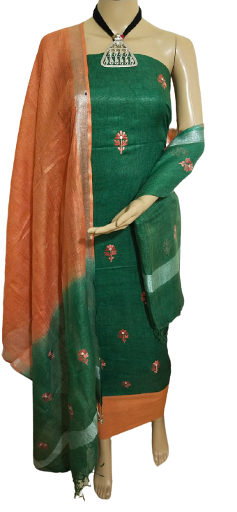 Pure Linen Suit M J HANDLOOM