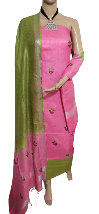 Pure Linen Suit M J HANDLOOM