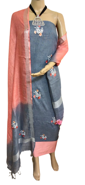 Pure Linen Suit M J HANDLOOM