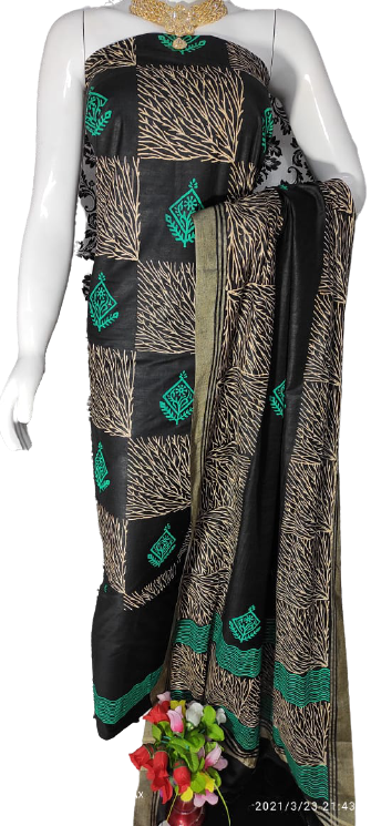 Soft Silk Suit M J HANDLOOM