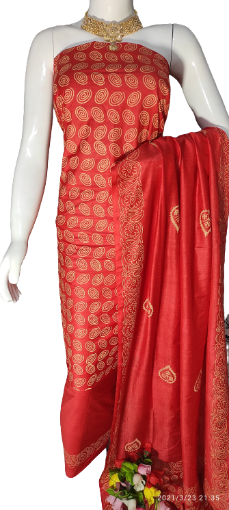 Soft Silk Suit M J HANDLOOM