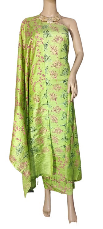 Soft Silk Suit M J HANDLOOM