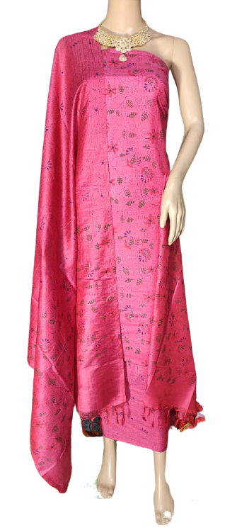Soft Silk Suit M J HANDLOOM
