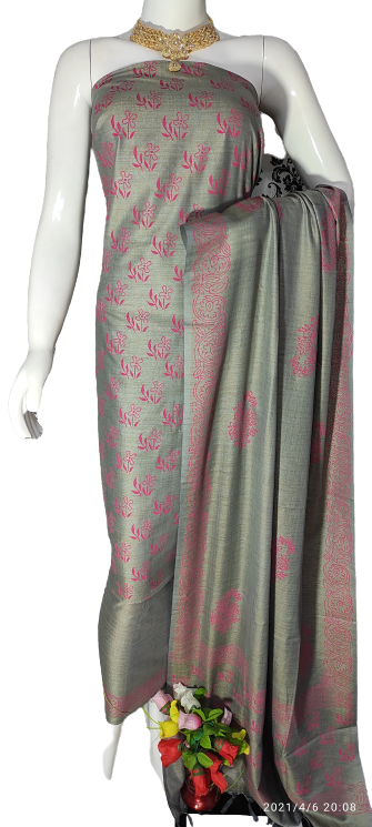 Soft Silk Suit M J HANDLOOM