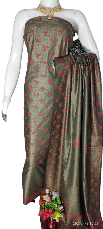 Soft Silk Suit M J HANDLOOM