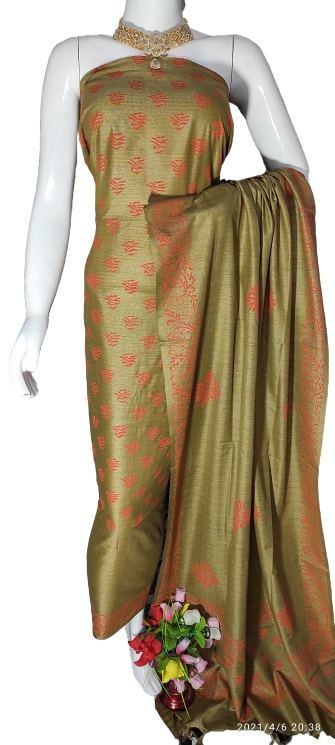 Soft Silk Suit M J HANDLOOM