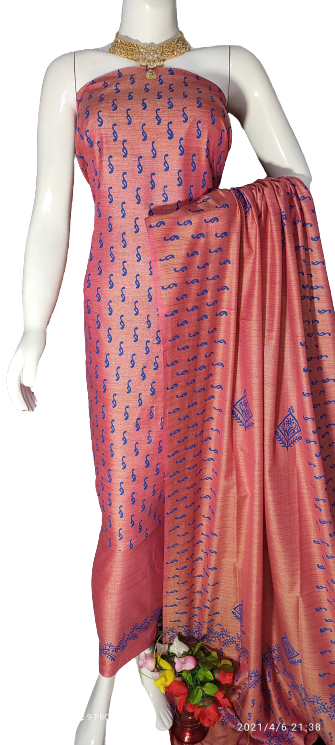 Soft Silk Suit M J HANDLOOM