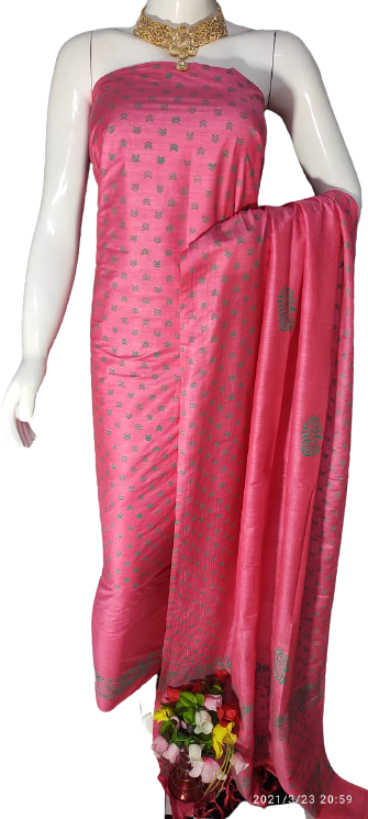 Soft Silk Suit M J HANDLOOM