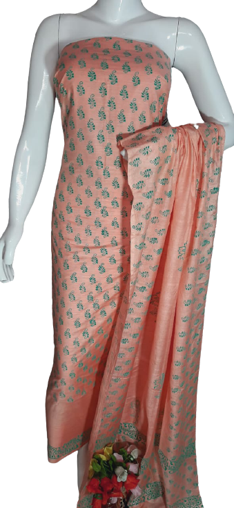 Soft Silk Suit M J HANDLOOM