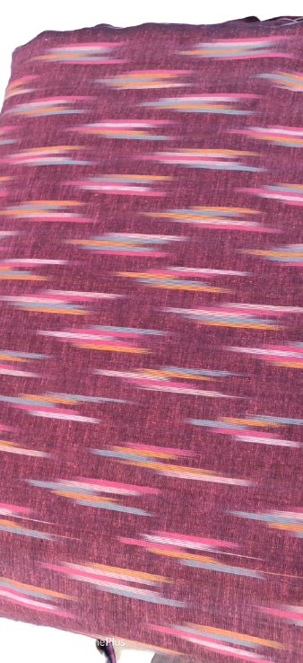 Ikkat Cotton Fabric RAMAN