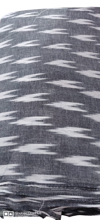 Ikkat Cotton Fabric RAMAN