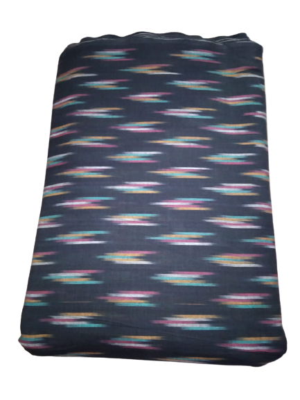 Ikkat Cotton Fabric RAMAN