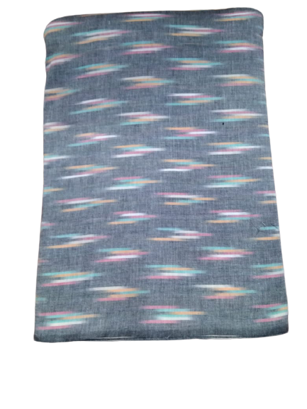 Ikkat Cotton Fabric RAMAN