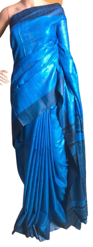 Pure Tussar Ghicha Silk Saree SILK ZONE