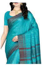 Pure Tussar Ghicha Silk Saree SILK ZONE