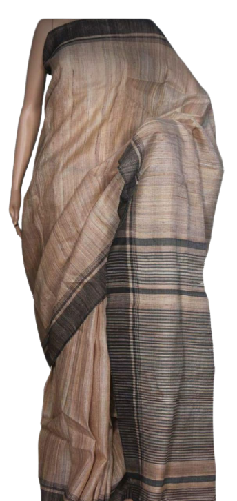 Pure Tussar Ghicha Silk Saree SILK ZONE