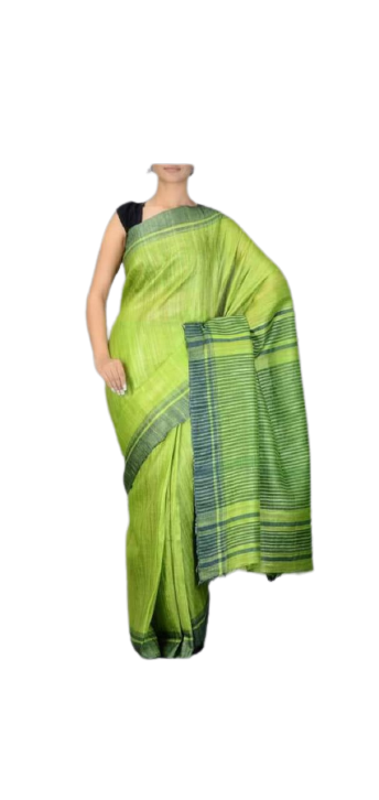 Pure Tussar Ghicha Silk Saree SILK ZONE