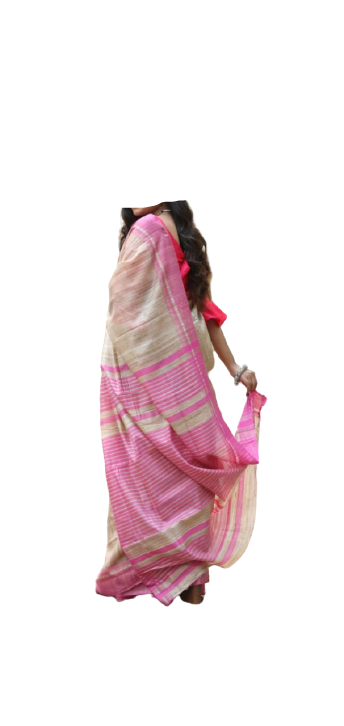 Pure Tussar Ghicha Silk Saree SILK ZONE