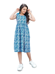 Ikkat Print Dress SHREE