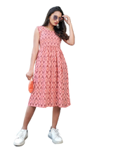 Ikkat Print Dress SHREE
