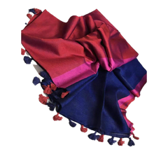 Pure Handloom Linen Saree SILK ZONE