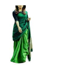 Pure Handloom Linen Saree SILK ZONE