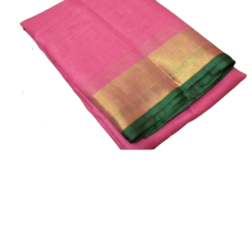 Pure Handloom Linen Saree SILK ZONE