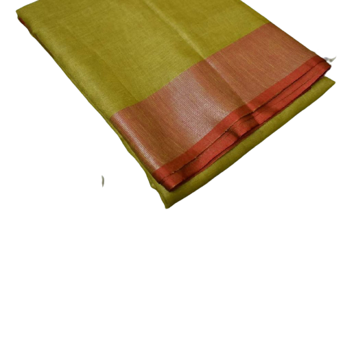 Pure Handloom Linen Saree SILK ZONE