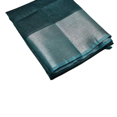 Pure Handloom Linen Saree SILK ZONE