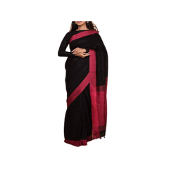 Pure Handloom Linen Saree SILK ZONE