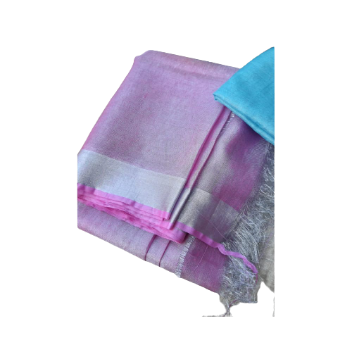 Pure Handloom Linen Saree SILK ZONE