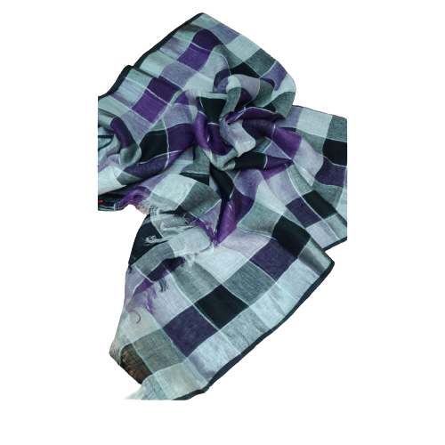 Pure Handloom Linen Saree SILK ZONE