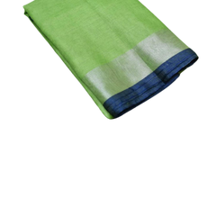 Pure Handloom Linen Saree SILK ZONE