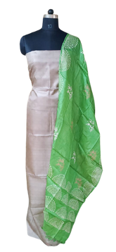 Tussar Silk Print Dupatta BASU